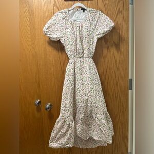 J.Crew Floral Puff Sleeve Dress